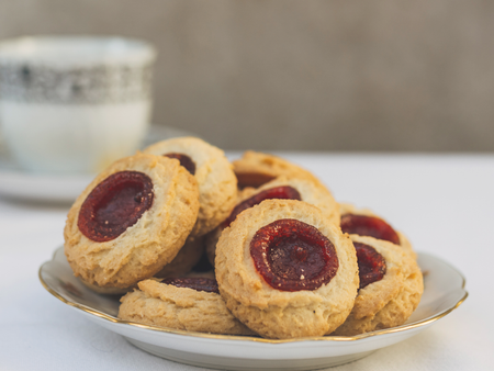 Chocolate Peanut Butter and Raspberry Curls