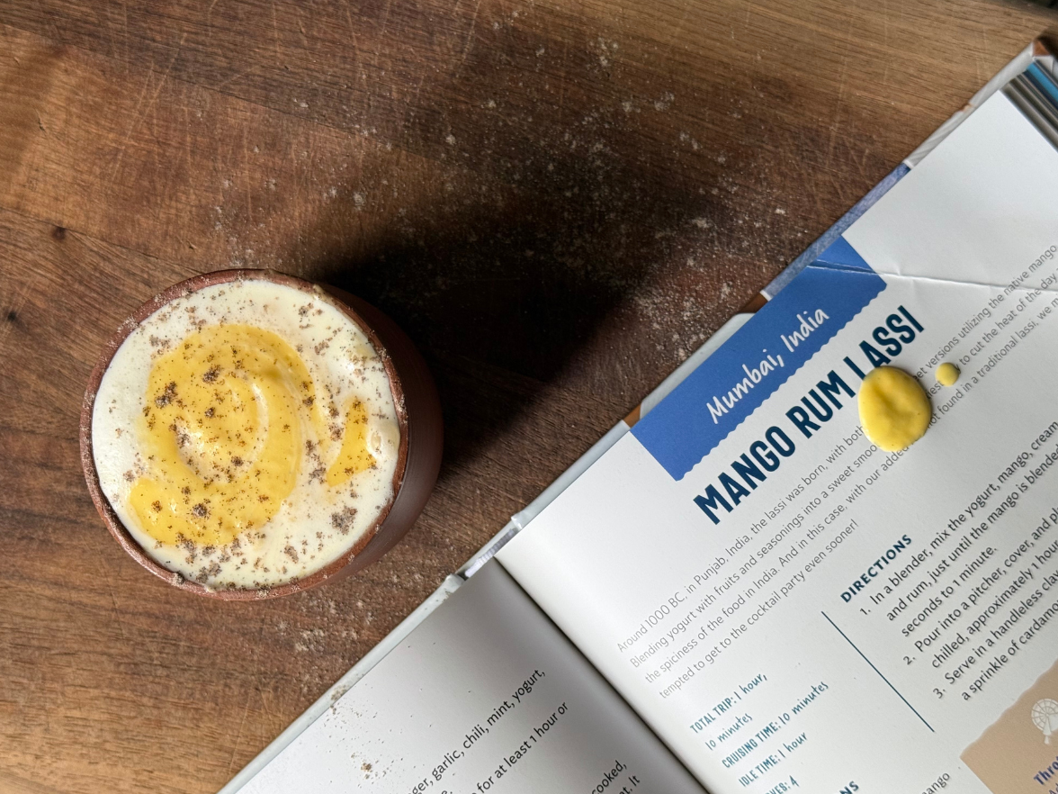Mango Rum Lassi Recipe from Passport to Flavor