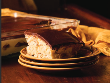 Elvis Eclair Cake Recipe from Stand By Your Pan