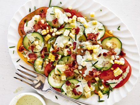 Heirloom Tomato Salad Recipe from The Southerner's Cookbook