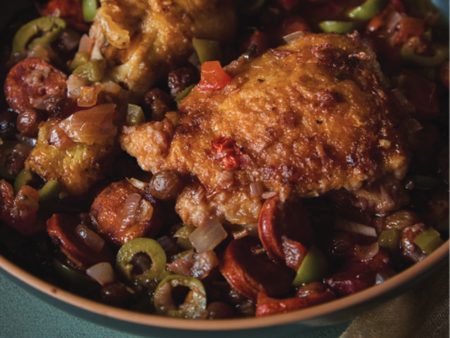Ybor Chicken from Cuisine To Kill For: A Rich, Cuban-Inspired Classic for October