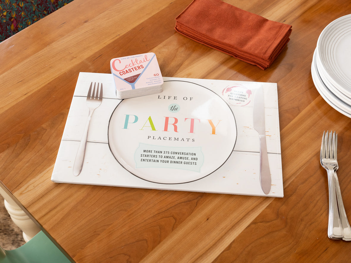 Entertainer's Bundle, Placemats and Coasters