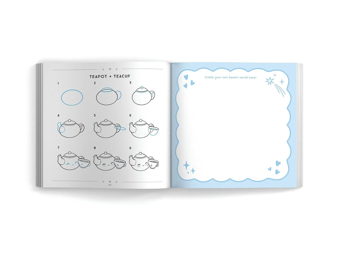 How to Draw Kawaii For Kids: Learn to Draw Cute Creatures, Mythical Monsters & Friends