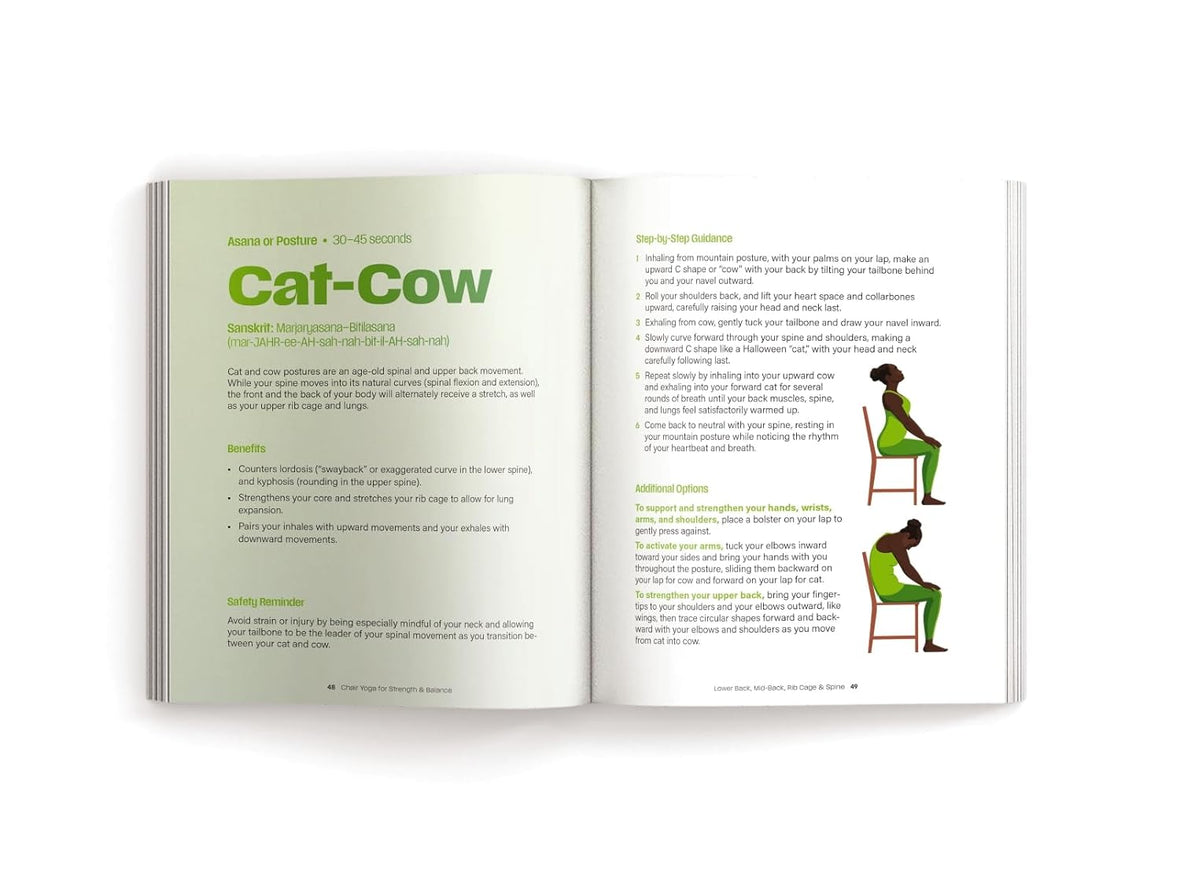 Chair Yoga for Strength & Balance: Accessible Exercises to Improve Mobility and Relieve Pain