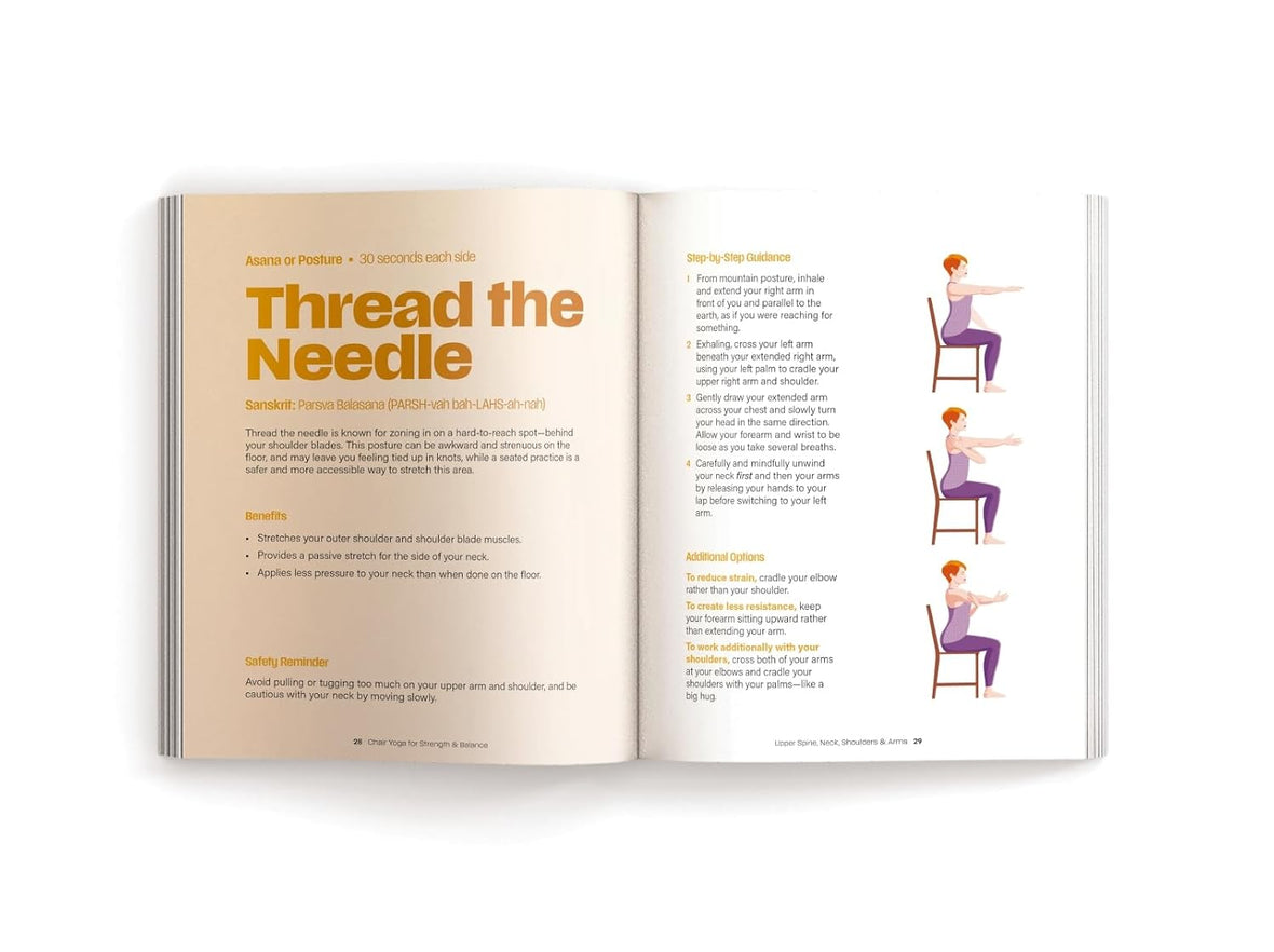 Chair Yoga for Strength & Balance: Accessible Exercises to Improve Mobility and Relieve Pain