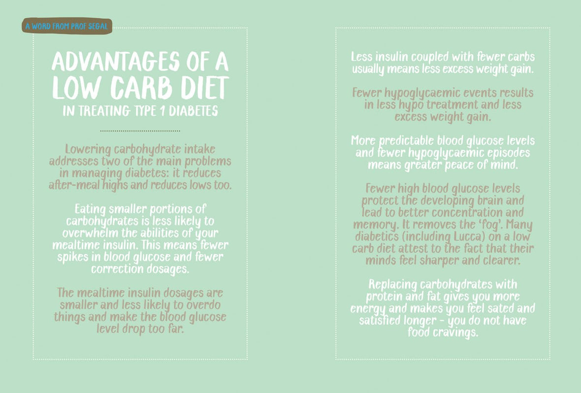 Type 1 and Type 2 Diabetes Cookbook: Low carb recipes for the whole family