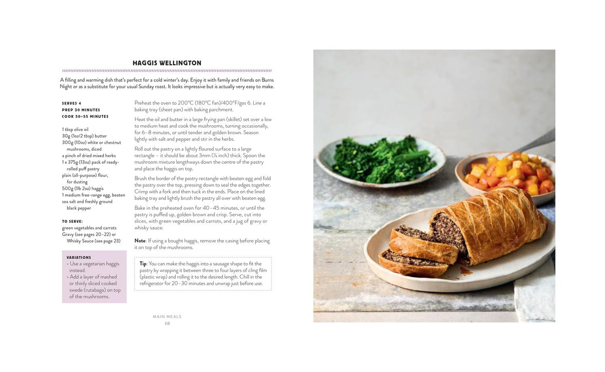 The Haggis Cookbook: Over 60 vegan, veggie and meaty twists on a Scottish classic
