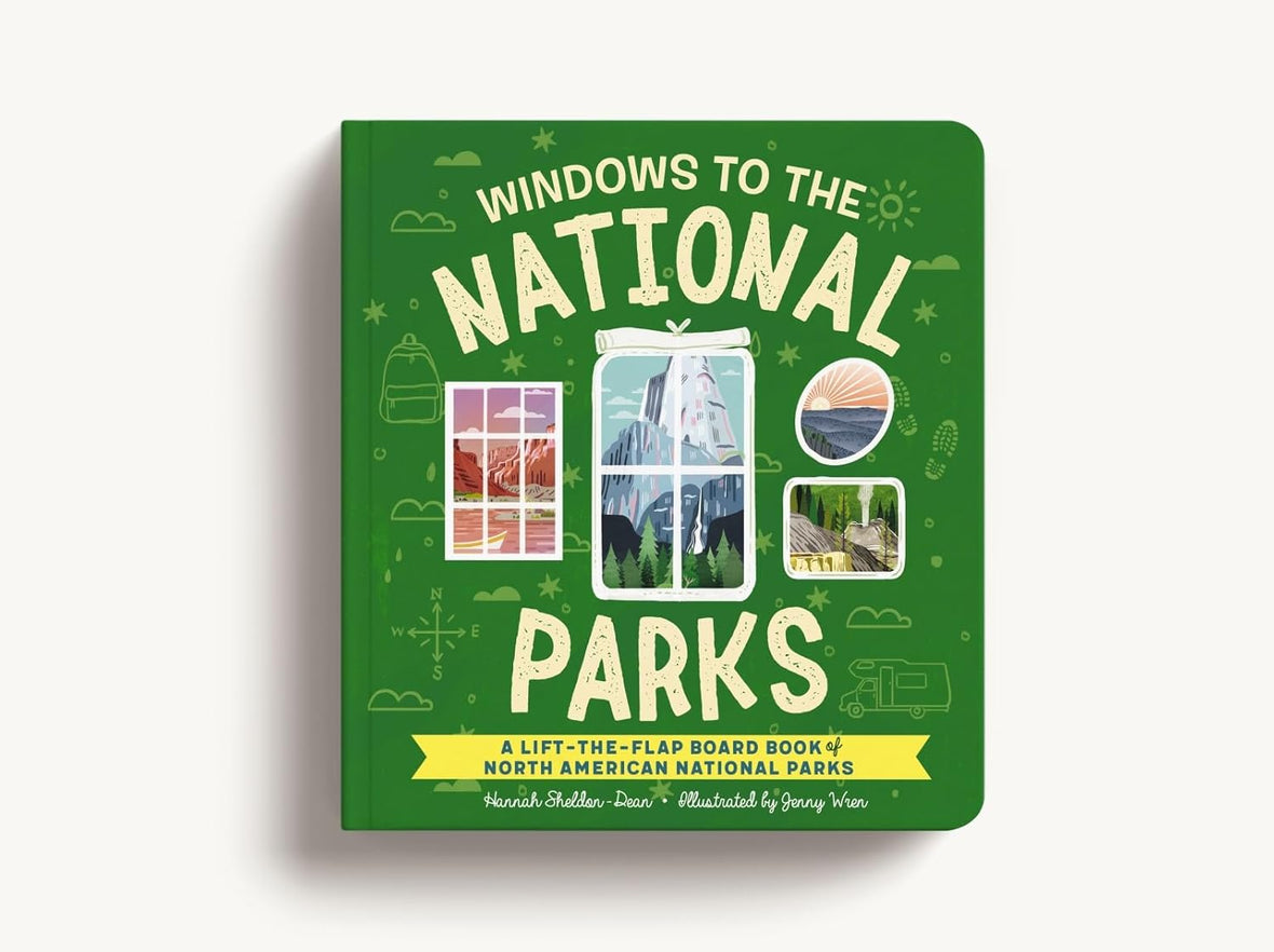 Windows to the National Parks: A Lift-the-Flap Board Book of North American National Parks
