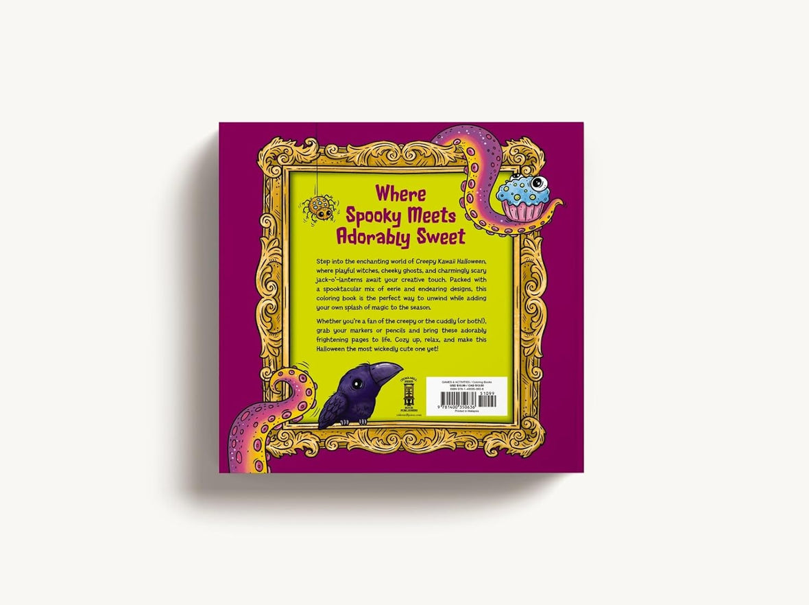 Creepy Kawaii Halloween: 50 Monstrously Cute Coloring Pages