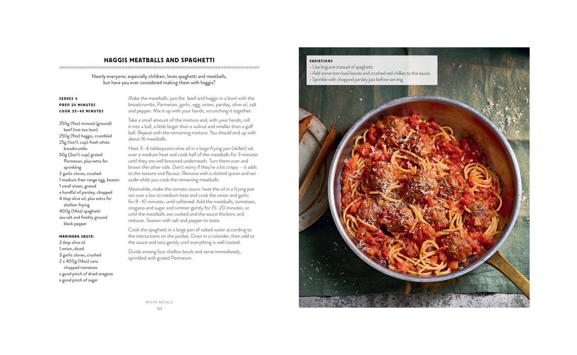 The Haggis Cookbook: Over 60 vegan, veggie and meaty twists on a Scottish classic