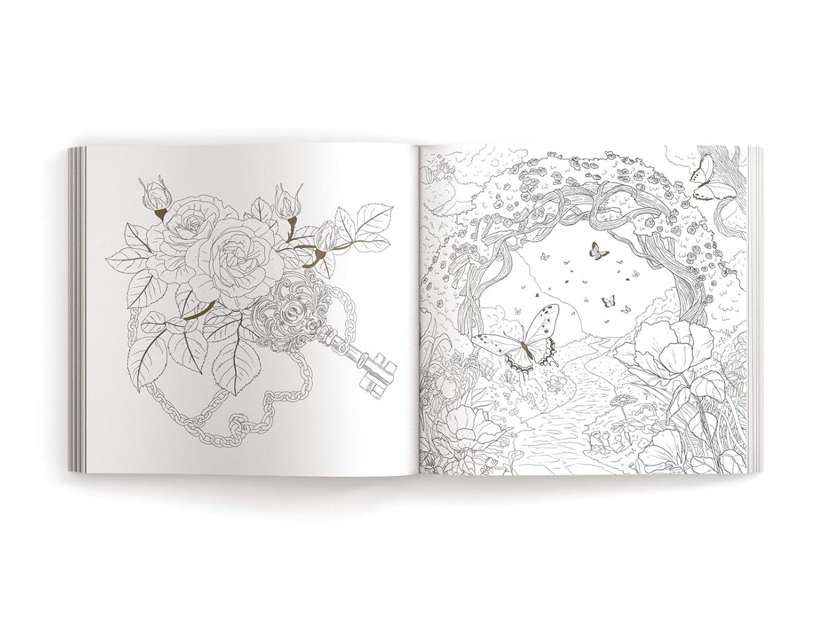Enchanted: Color Your Way Through Nature's Hidden Gems