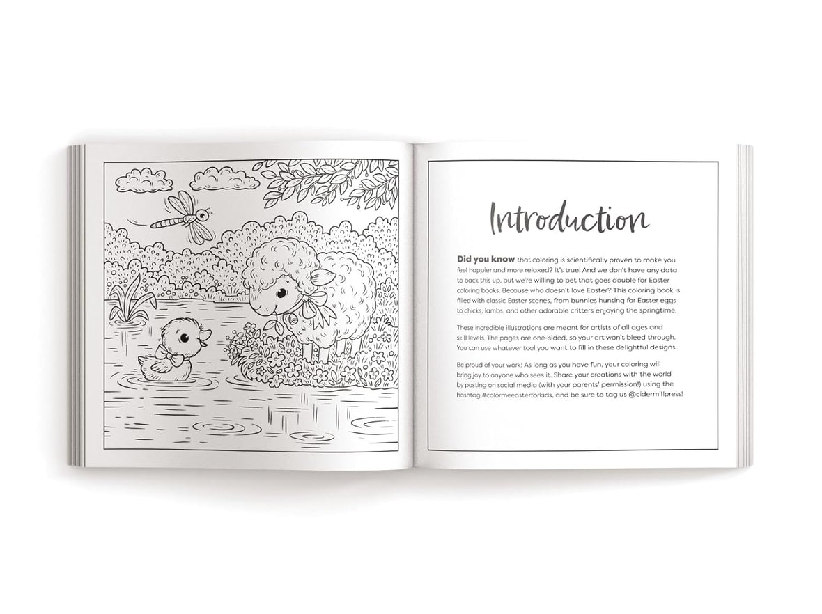 Color Me Easter (for Kids!): 30 Springtime Coloring Pages