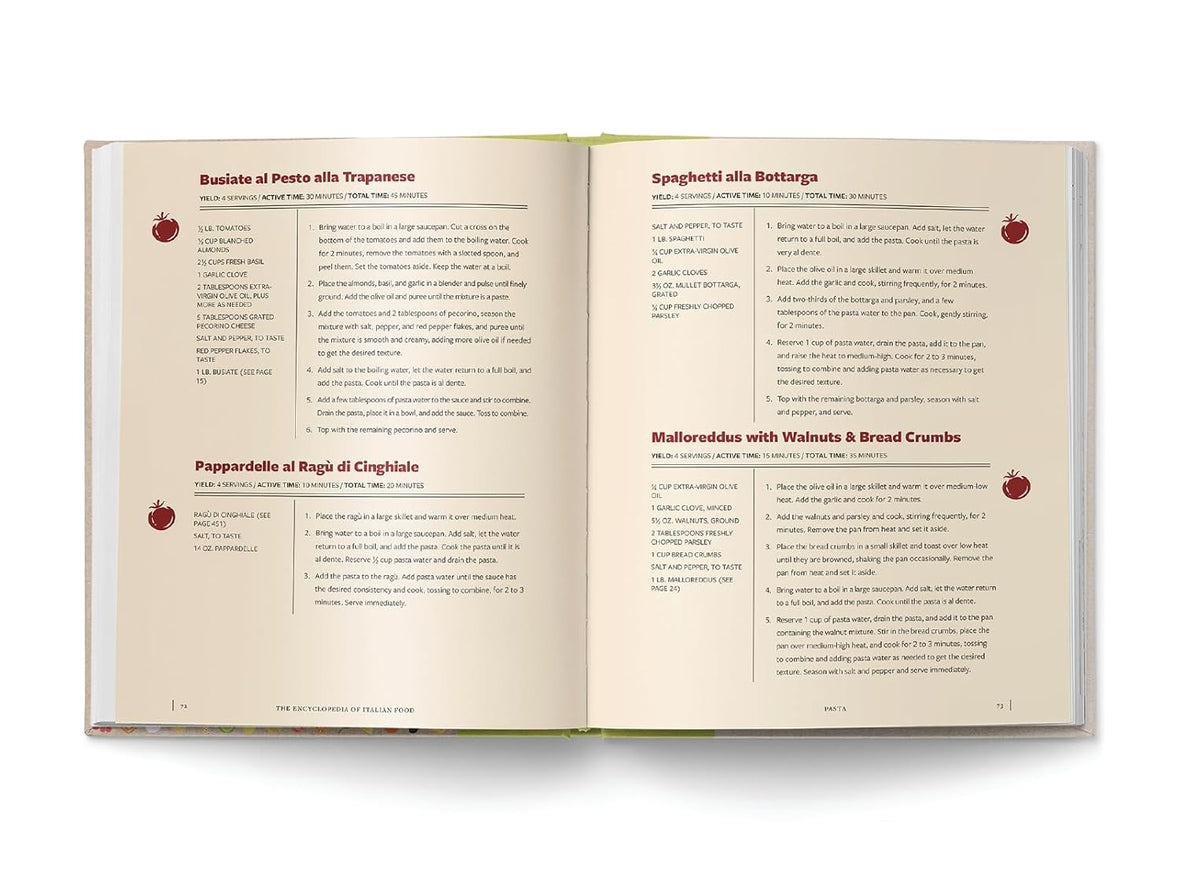 The Encyclopedia of Italian Food: Over 350 Classic Recipes Celebrating Italian Traditions