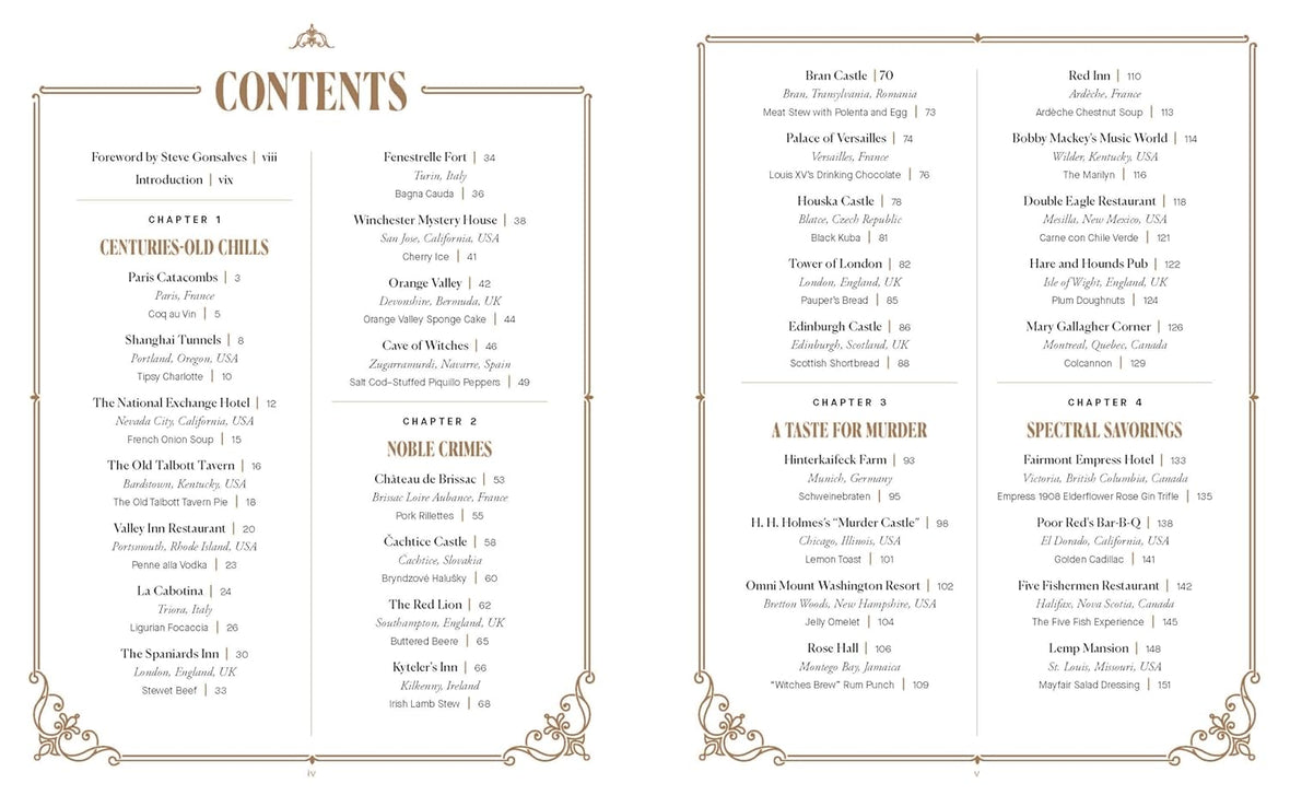 Cuisine to Kill For (NEW 2026 COOKBOOK): Over 50 Recipes and True Crime Stories from the World's Most Haunted Places