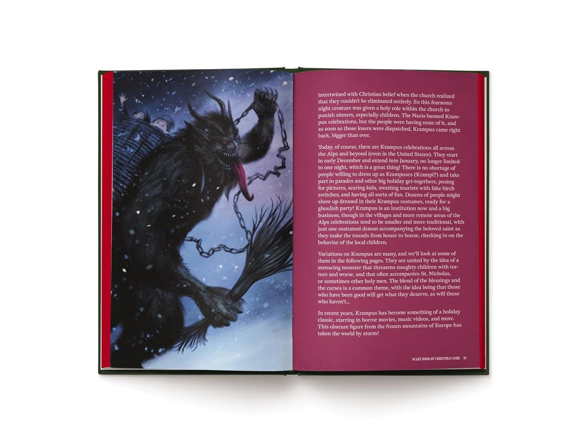 The Scary Book of Christmas Lore Deluxe Edition: 50 Terrifying Yuletide Tales from Around the World