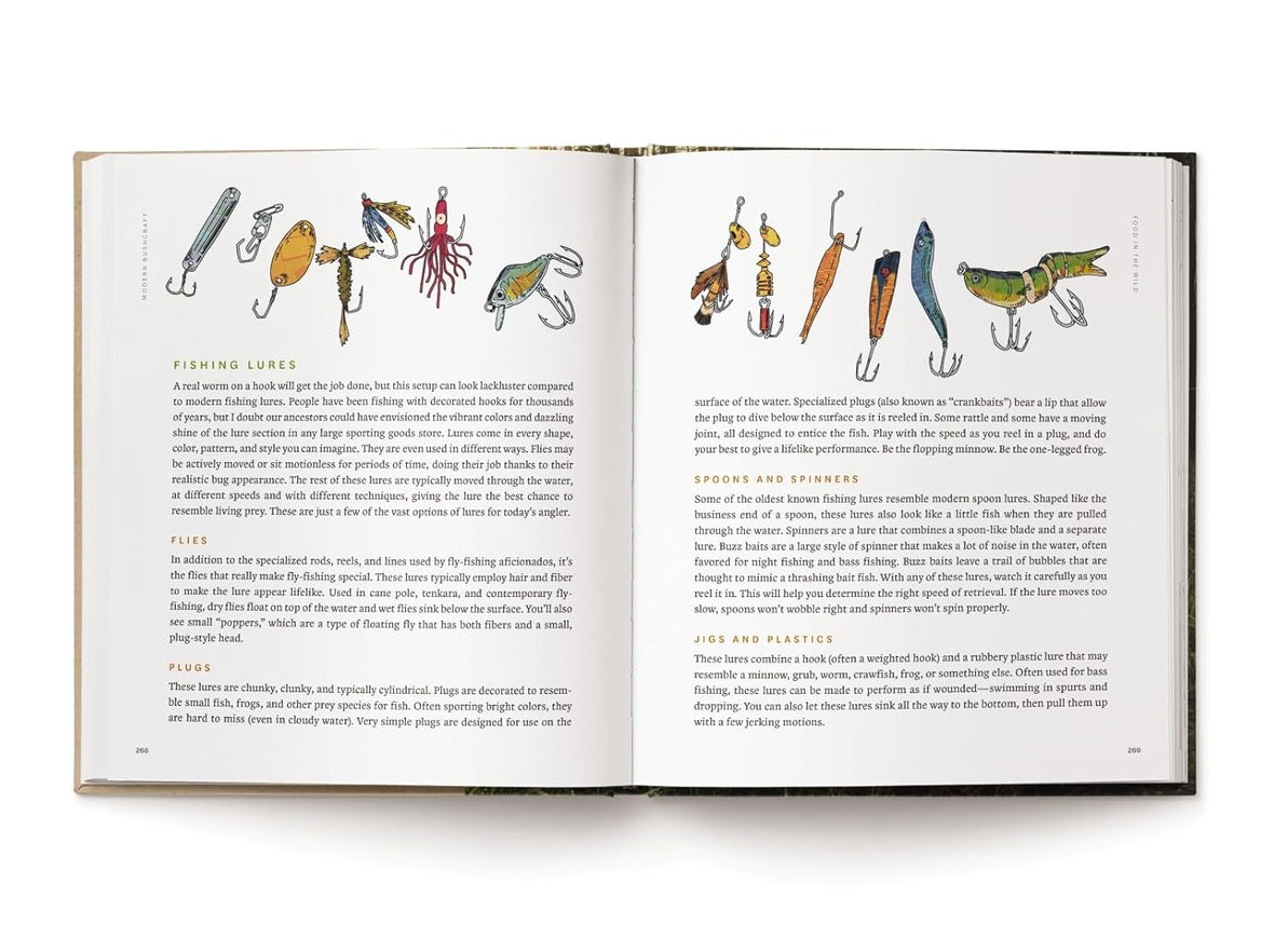 Modern Bushcraft: The Complete Guide to Outdoor Survival, Shelter, Firecraft, Foraging, and More