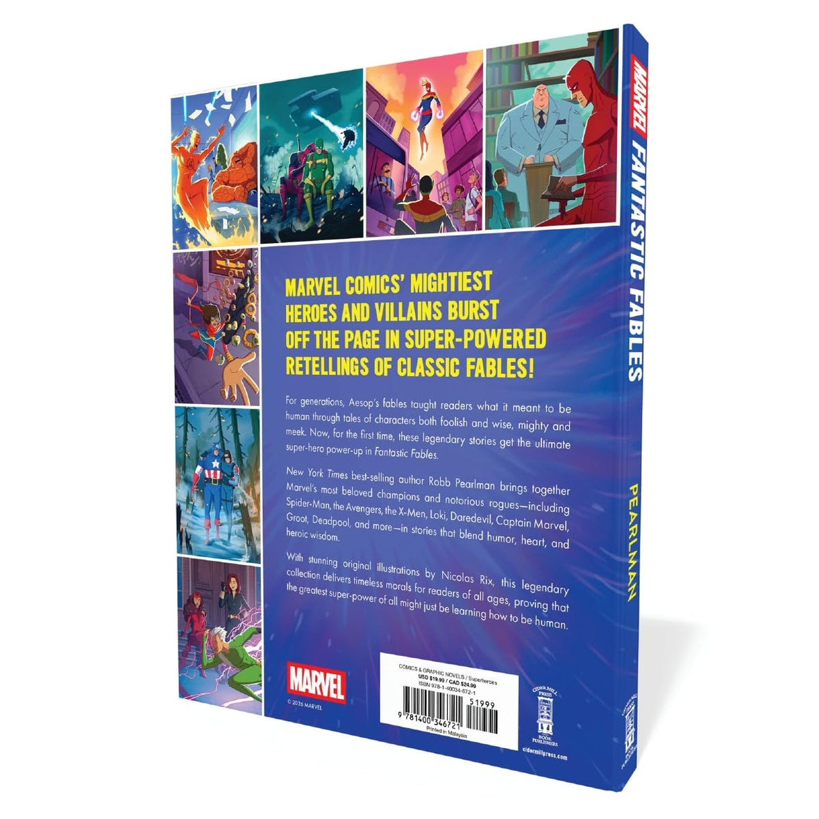 Marvel Fantastic Fables: Aesop's Tales Heroically Reimagined