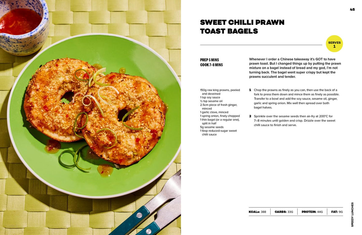 Healthy Air Fryer Feasts: Fast, easy, high-protein recipes in 30 mins or less