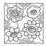 Trippy & Groovy: Bold and Easy Coloring Book