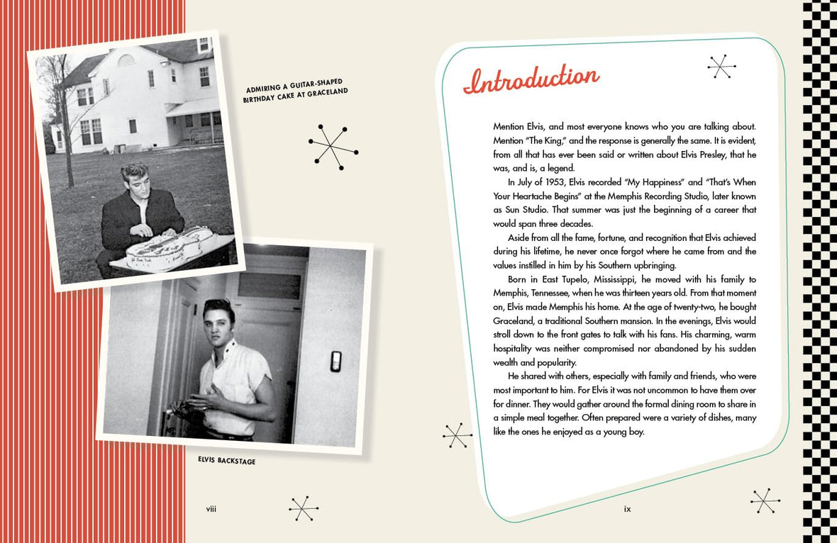 The Elvis Presley Cookbook: Fun Facts and Simple Southern Comfort Recipes Fit for a King
