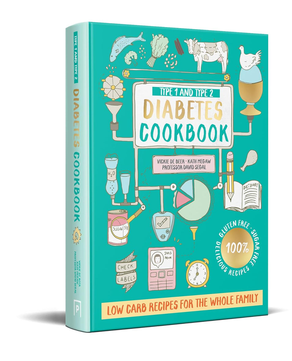Type 1 and Type 2 Diabetes Cookbook: Low carb recipes for the whole family