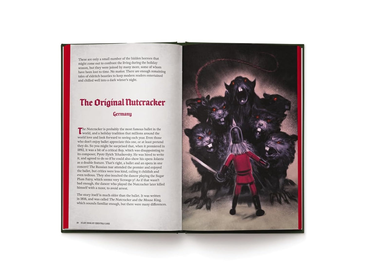 The Scary Book of Christmas Lore Deluxe Edition: 50 Terrifying Yuletide Tales from Around the World