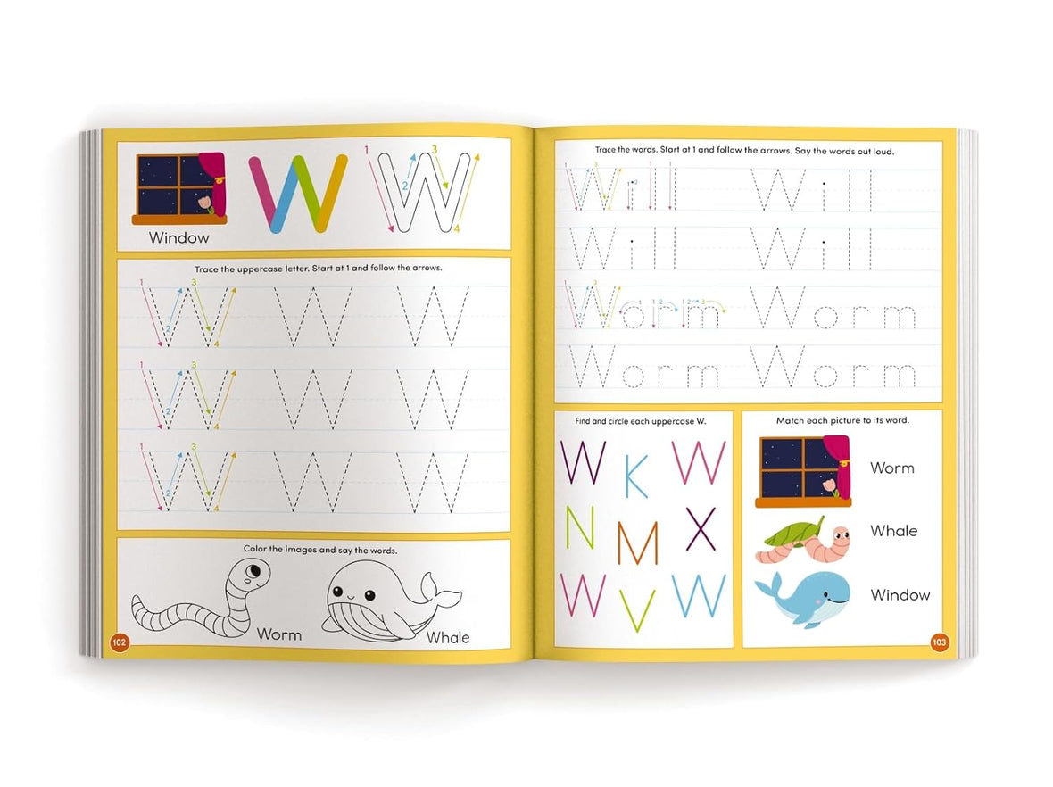Big Handwriting Practice Workbook for Kids: Pen Control, Letter Tracing, Writing Activities, and More!