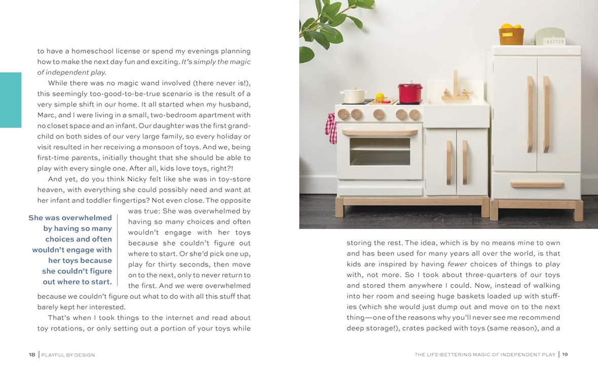 Playful by Design: Your Stress-Free Guide to Raising Confident, Creative Kids through Independent Play – Reduce Parenting Stress and Declutter Your Home with Organizing Tips – Best Gifts for Parents