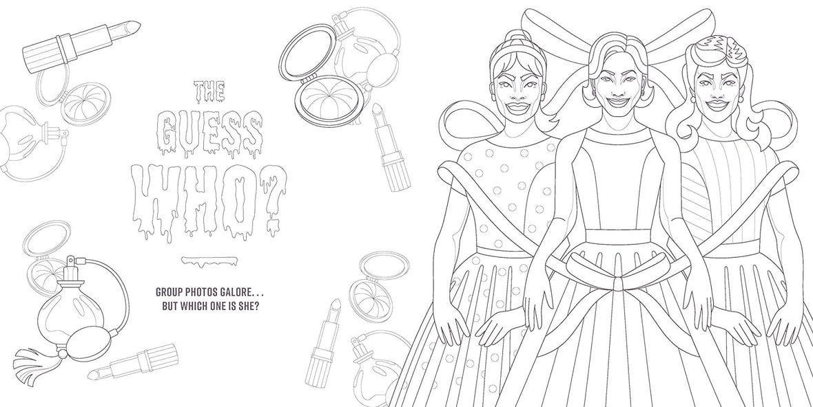 The Horrors of Dating: A Coloring Book