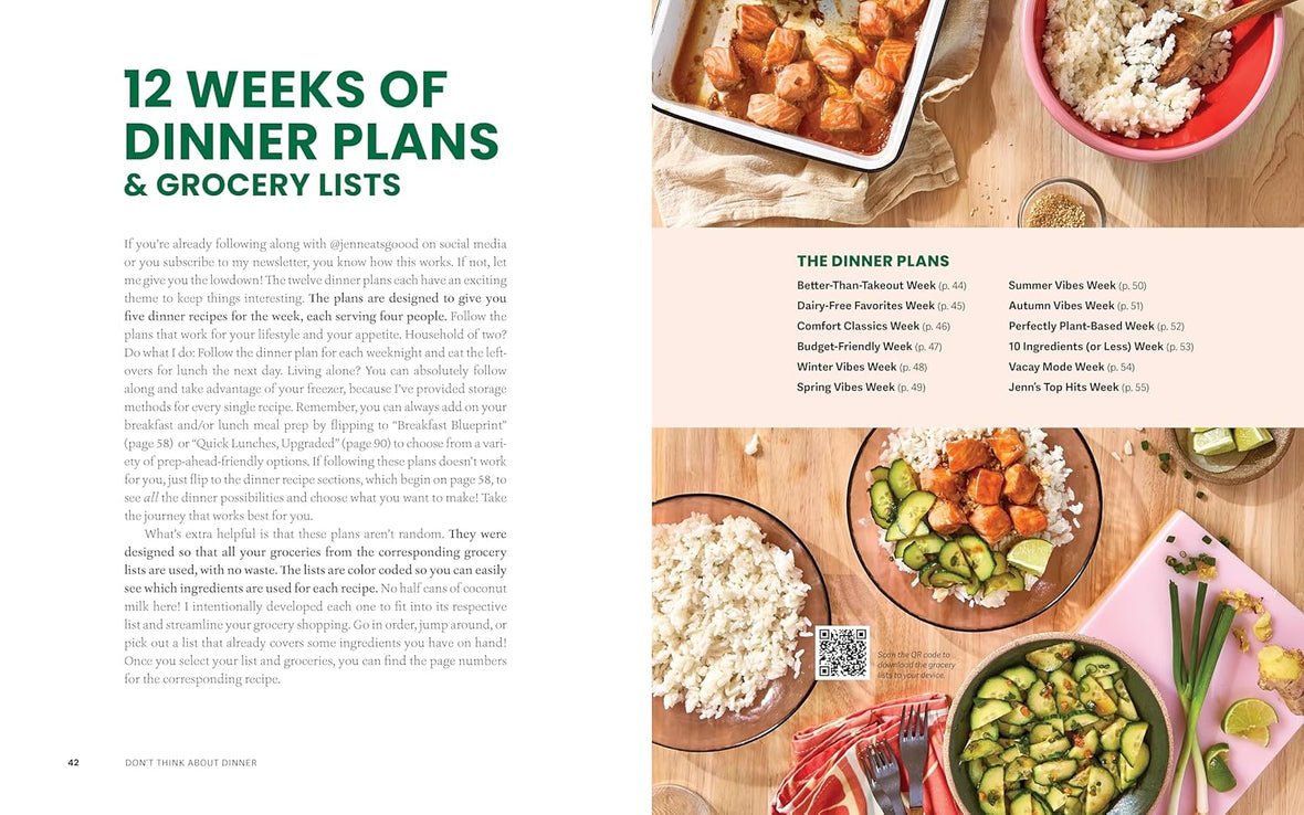Don’t Think About Dinner: Save Time and Money with 125+ Easy, Nourishing, Delicious Recipes for Every Meal