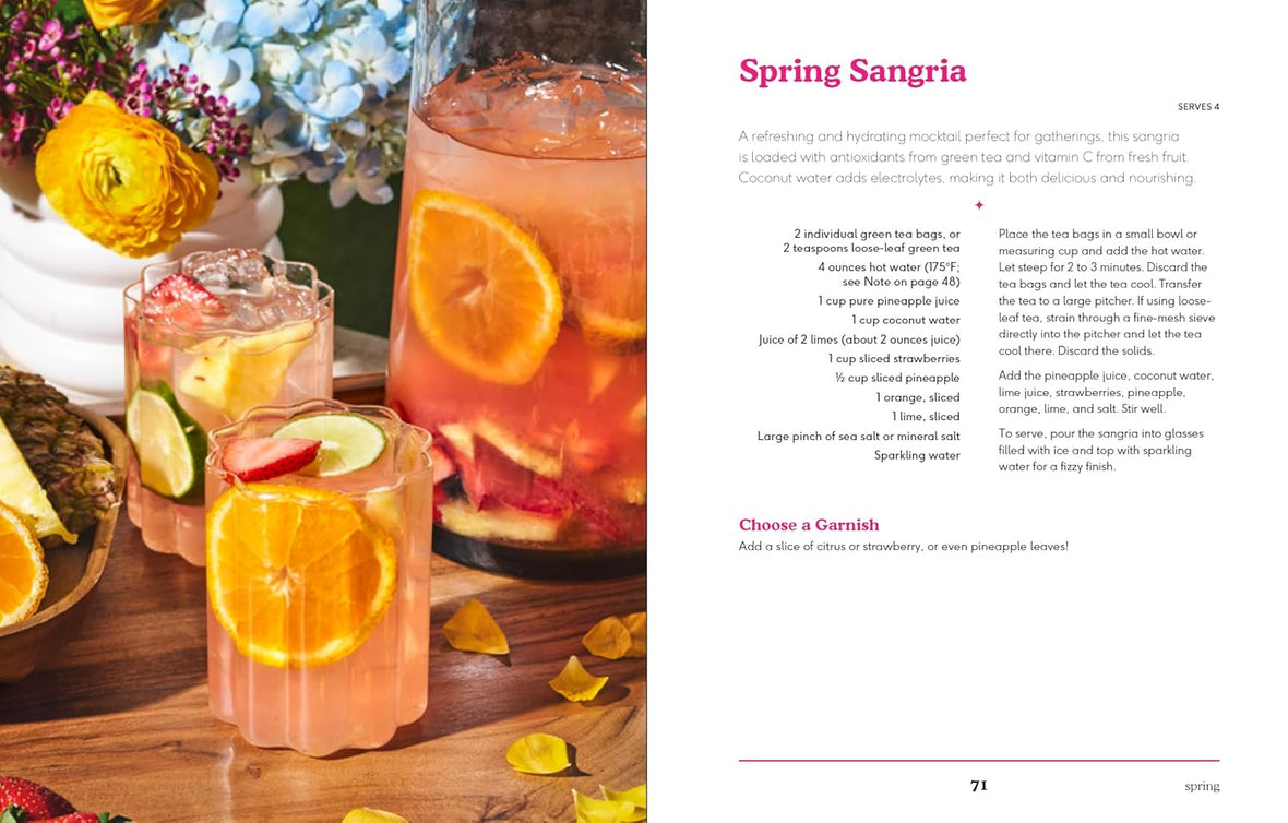 Everyday Elixirs: Mocktails, Matchas, and Seasonal Drinks to Inspire Wellness