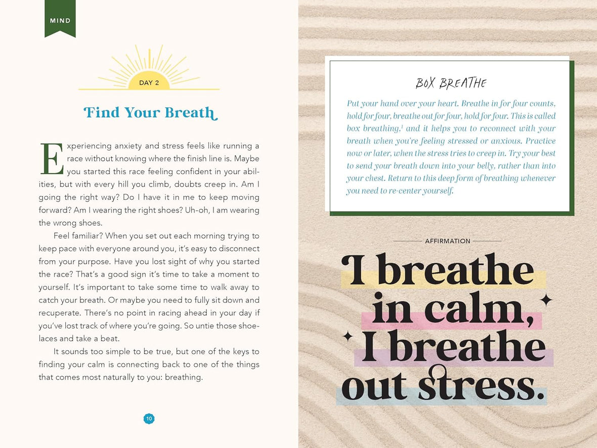 In My Calm Era: 90 Days to Organize Your Emotions, Stress Less, and Connect Back to You