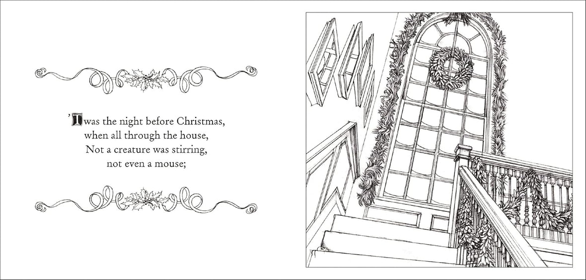 The Night Before Christmas Coloring Book: The Classic Edition