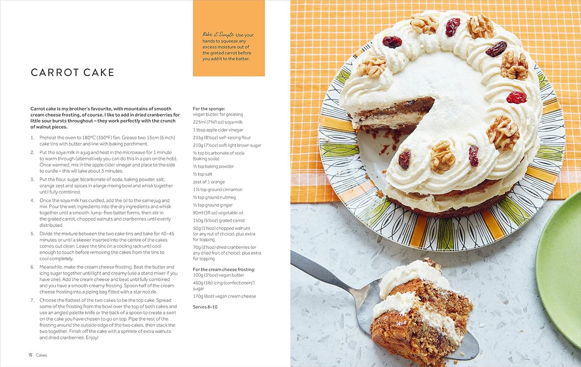 Simply Vegan Baking: Taking the Fuss Out of Vegan Cakes, Cookies, Breads, and Desserts