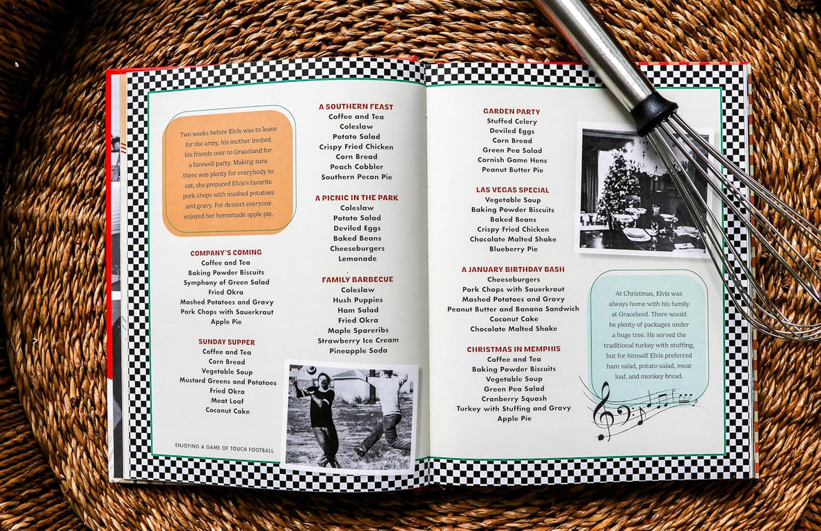 The Elvis Presley Cookbook: Fun Facts and Simple Southern Comfort Recipes Fit for a King