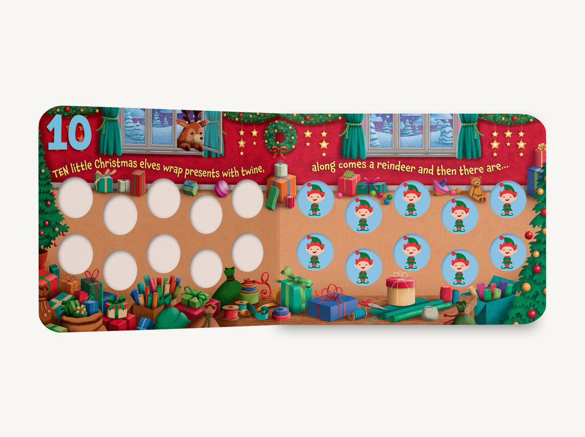 Ten Little Christmas Elves: A Counting Storybook