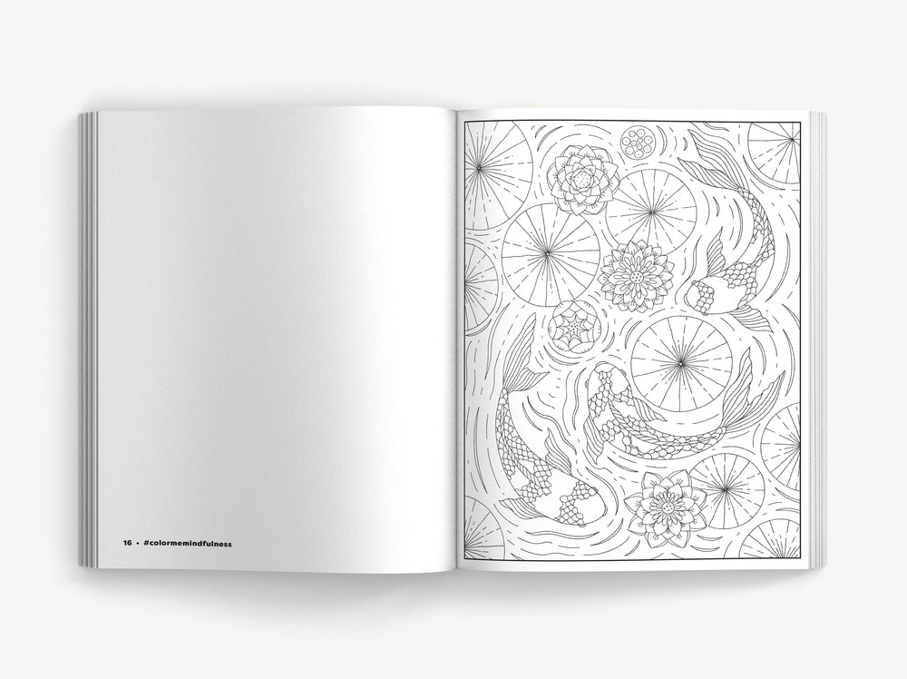 Color Me Mindfulness: A Relaxing Coloring Book (Relax And De-Stress With Mindful Coloring)