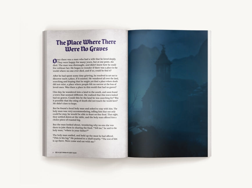 The Scary Book of Fairy Tales: The Haunting Endings to 50 of Your Favorite Stories