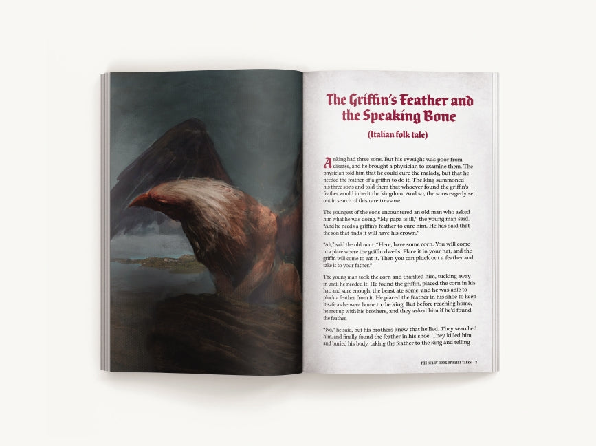 The Scary Book of Fairy Tales: The Haunting Endings to 50 of Your Favorite Stories