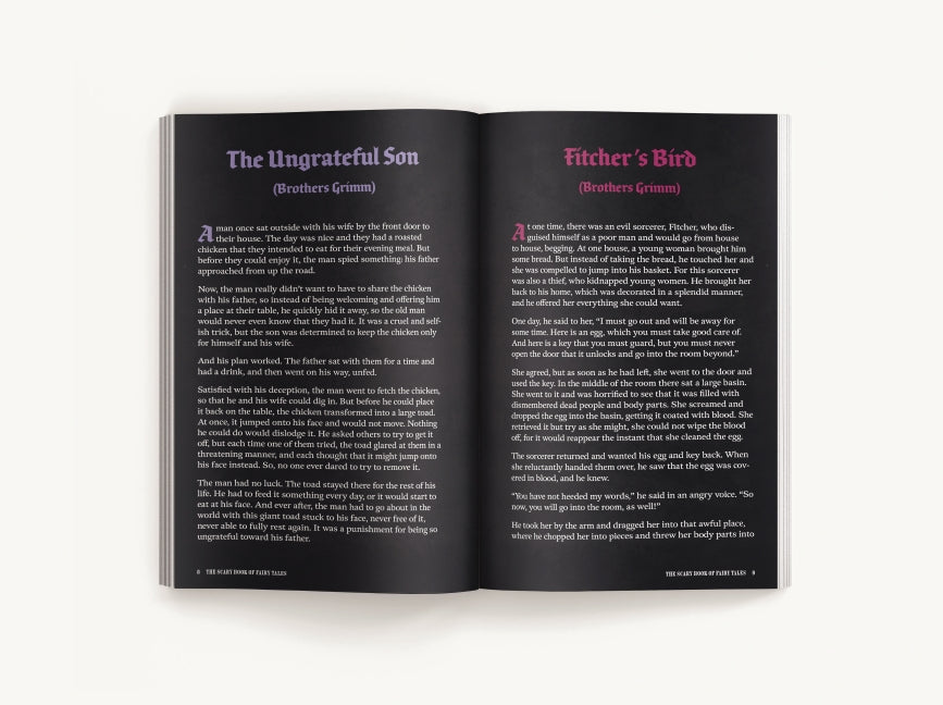 The Scary Book of Fairy Tales: The Haunting Endings to 50 of Your Favorite Stories