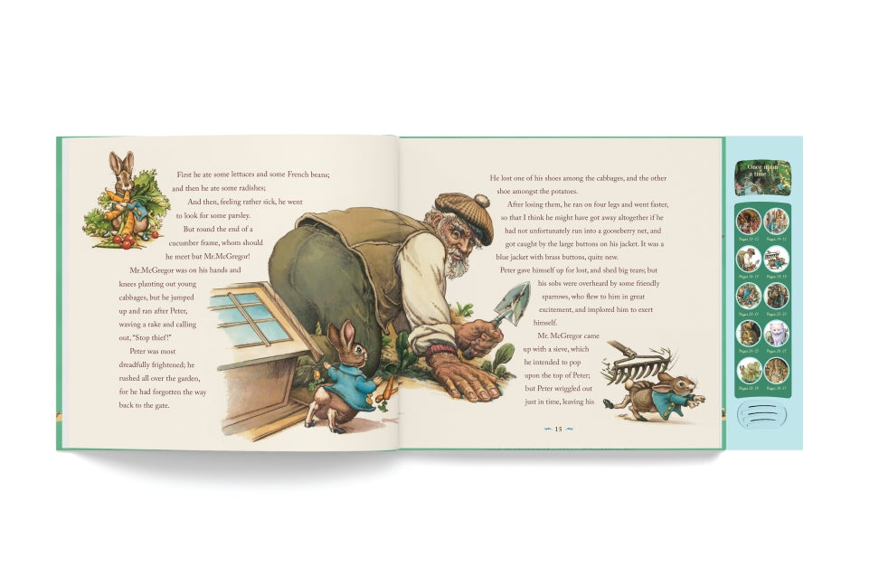 The Classic Tale of Peter Rabbit: A Press & Play Storybook