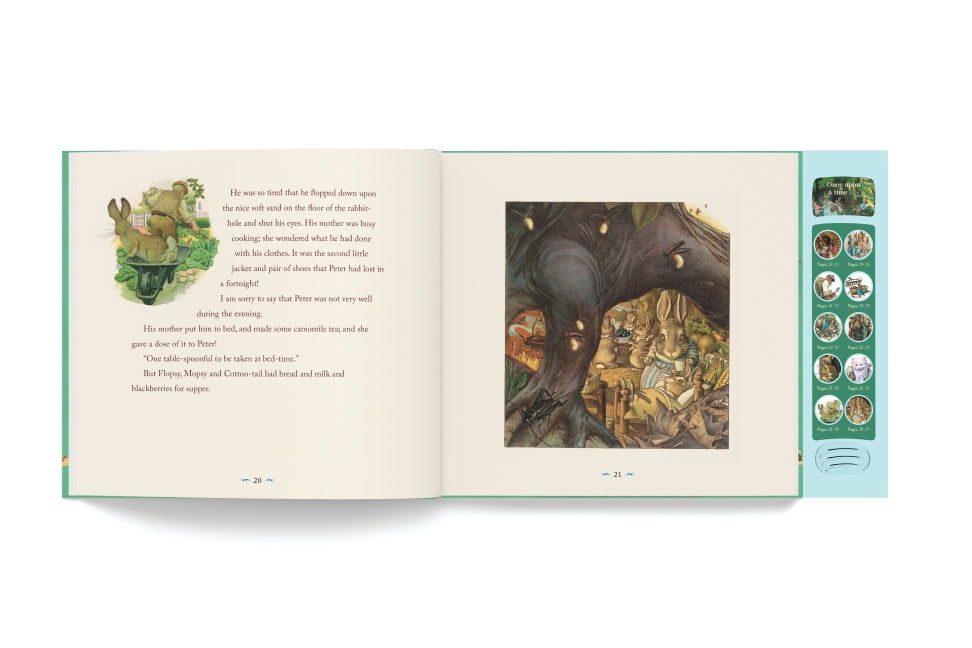 The Classic Tale of Peter Rabbit: A Press & Play Storybook
