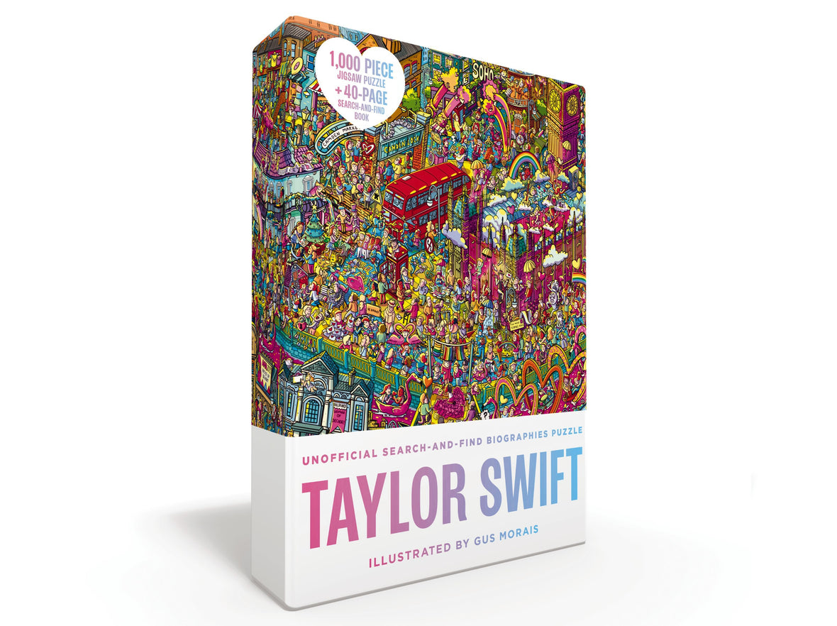 Taylor Swift Search-and-Find Book and Jigsaw Puzzle: An Unofficial Jigsaw Biography