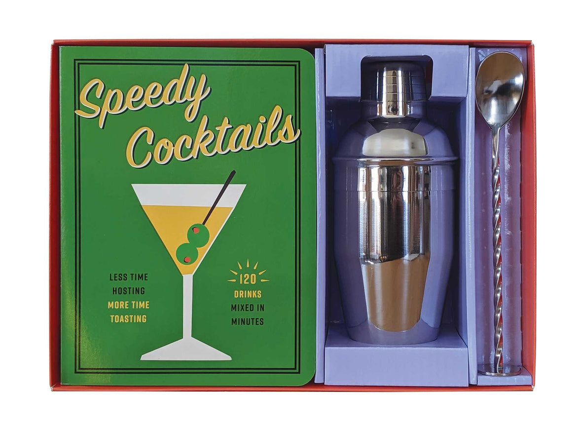 Speedy Cocktail Kit: 120 Drinks Mixed in Minutes (Including a Jigger, Muddler, and Mixer)