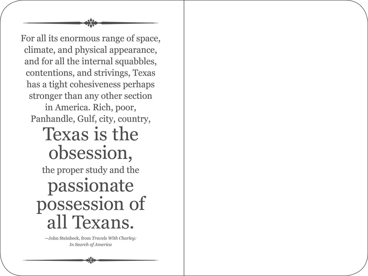 The Texas Signature Edition: An Inspiring Notebook for Curious Minds