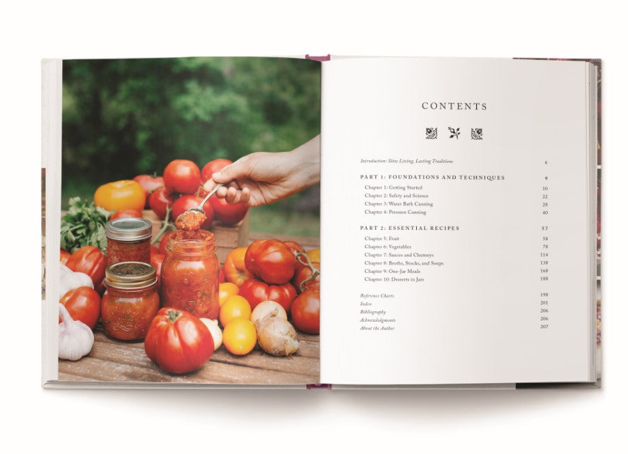 The Essential Canning Cookbook: Water Bath & Pressure Canning Recipes for Every Season
