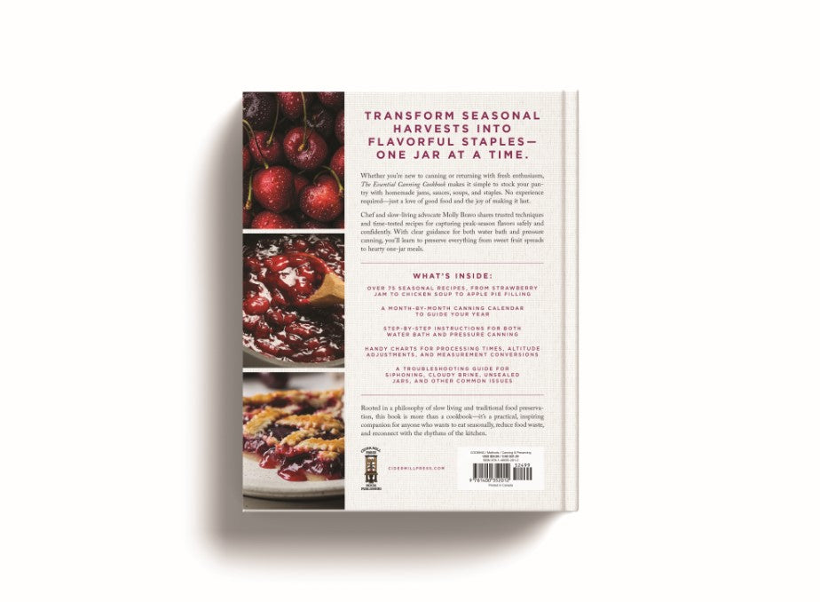 The Essential Canning Cookbook: Water Bath & Pressure Canning Recipes for Every Season
