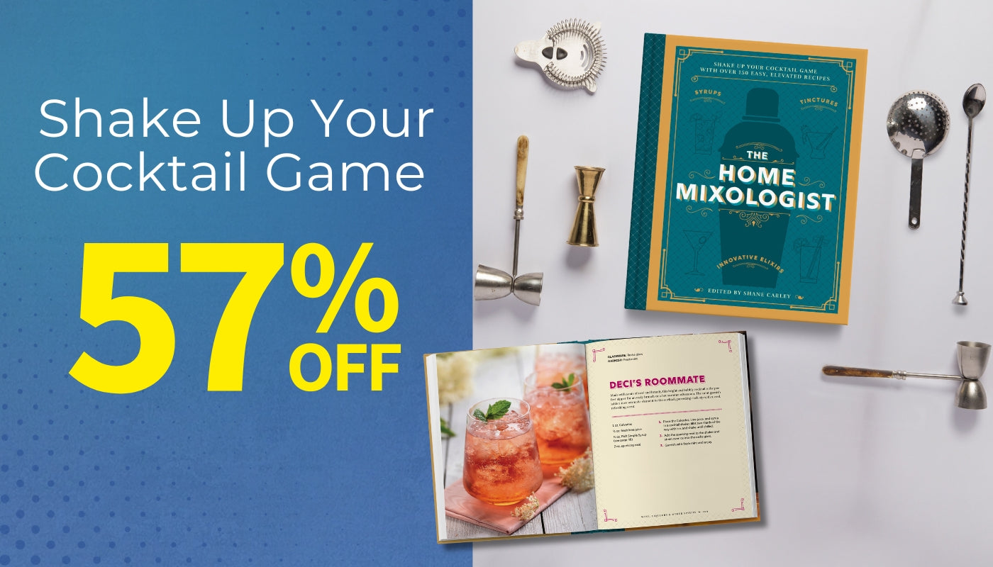 Shake up your Cocktail Game -  The Home Mixologist 57% off