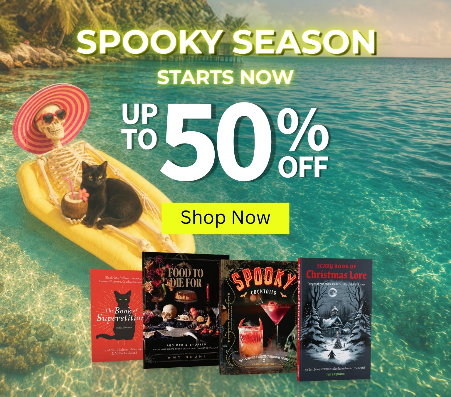 Spooky Season Starts Now: Up to 50% off. Shop Now.