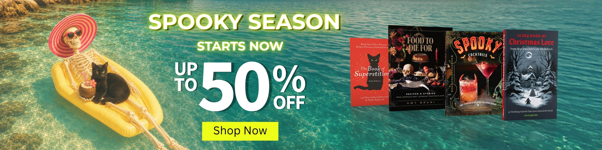 Spooky Season Starts Now: Up to 50% off. Shop Now.
